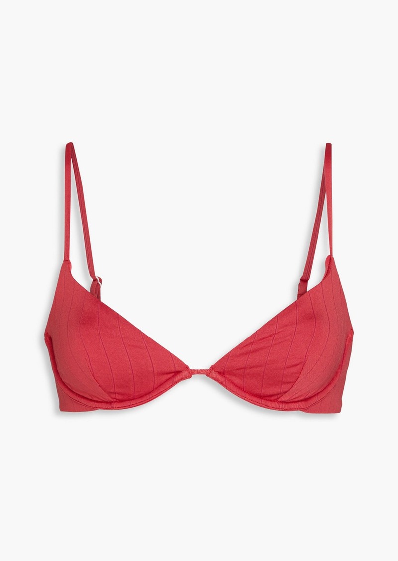 Onia - Liana underwired bikini top - Pink - S