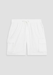 Onia - Linen and cotton-blend cargo shorts - White - L