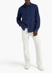Onia - Linen-bend shirt - Blue - XL