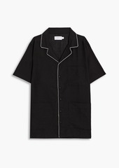 Onia - Linen-blend shirt - Black - XL