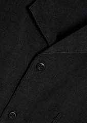 Onia - Linen-blend shirt - Black - S