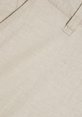 Onia - Linen-blend shorts - Neutral - 31