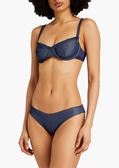 Onia - Marilyn ribbed underwired bikini top - Blue - S