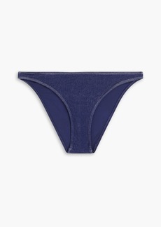 Onia - Mid-rise bikini briefs - Blue - XS