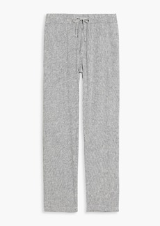 Onia - Pinstriped linen-blend drawstring pants - Blue - XL