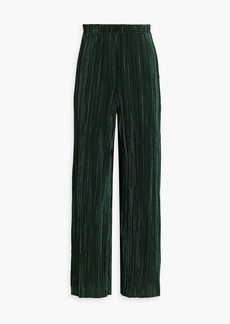 Onia - Georgette wide-leg pants - Green - XL