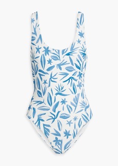 Onia - Rachel printed swimsuit - Blue - XS