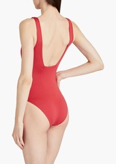 Onia - Rafaela ribbed swimsuit - Orange - XS