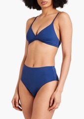 Onia - Sabrina high-rise bikini briefs - Blue - M
