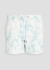 Onia - Short-length printed swim shorts - Blue - XL