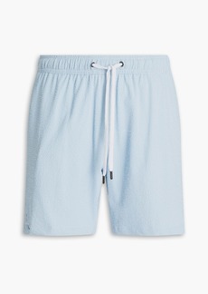 Onia - Mid-length printed swim shorts - Blue - S