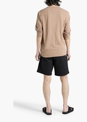 Onia - Slub cotton-jersey Henley T-shirt - Neutral - XL