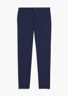 Onia - Tapered tech-jersey pants - Blue - 38