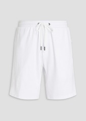 Onia - Waffle-knit cotton-blend shorts - White - L