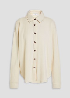 Onia - Waffle-knit cotton shirt - White - XS