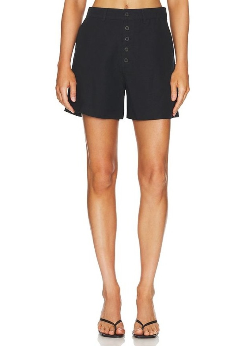 onia Air Linen Boyfriend Short