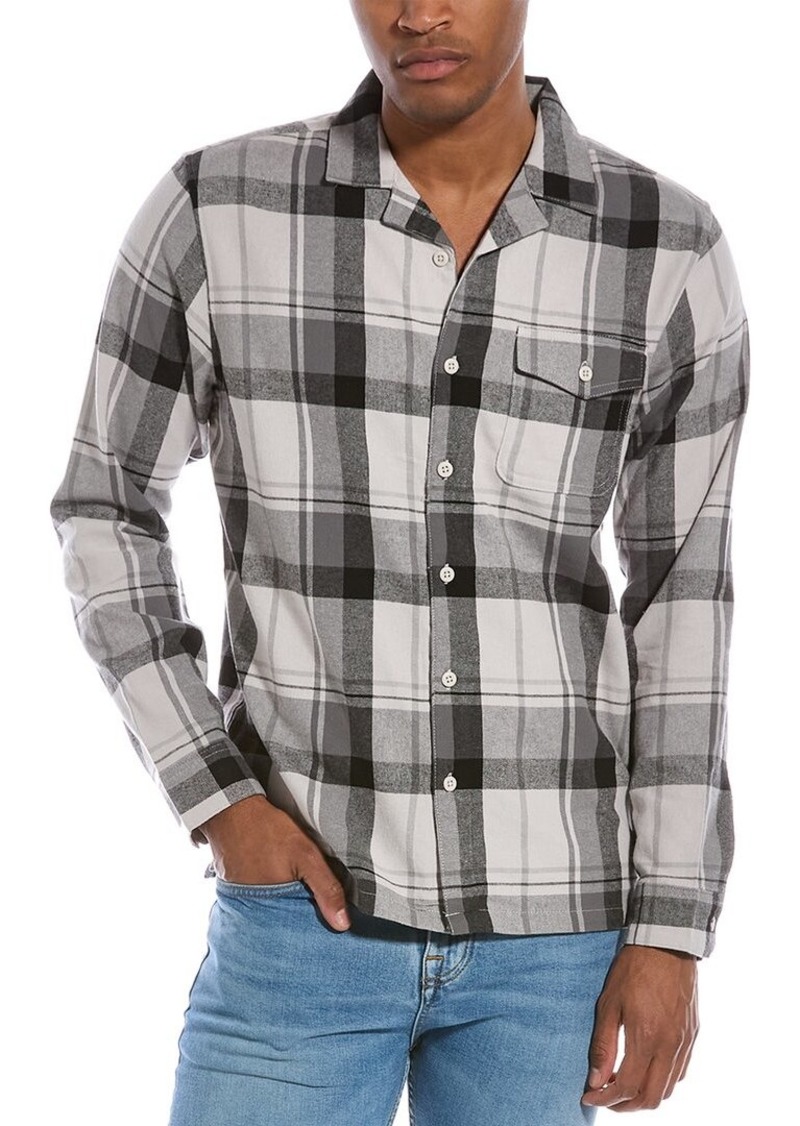 Onia Flannel Convertible Overshirt