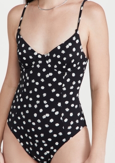 Onia Isabella High Leg One Piece Swimsuit