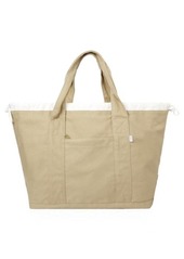 Onia Linen Tote Bag in Dune at Nordstrom