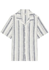 onia Novelty Vacation Baja Stripe Shirt