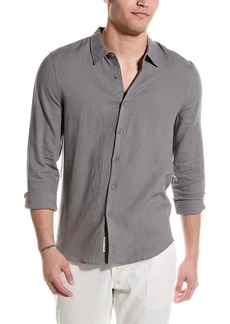 Onia Standard Linen-Blend Shirt