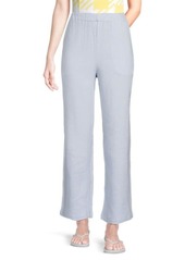 Onia Solid Wide Leg Gauze Cover-Up Pants