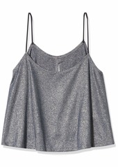 Only Hearts Women's Metallic Jersey Flare Cami