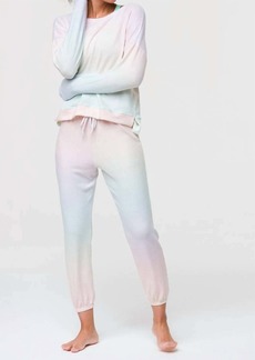 Onzie High Low Sweatpant In Dreamsicle