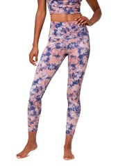 Onzie High Rise Capris in Earth Tie Dye at Nordstrom