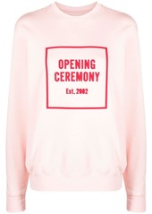 Opening Ceremony 3D box logo relaxed sweatshirt