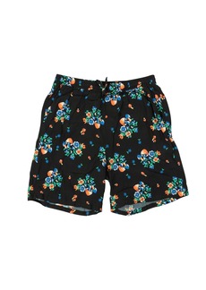 Opening Ceremony Black Rayon Multicolored Design Shorts