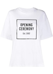 Opening Ceremony box logo loose-fit T-shirt