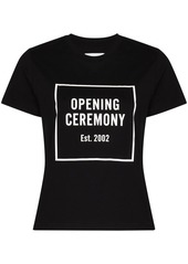 Opening Ceremony Box Logo print T-shirt