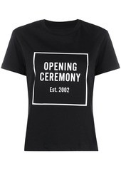 Opening Ceremony box logo slim-fit T-shirt
