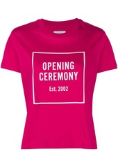 Opening Ceremony box logo slim-fit T-shirt