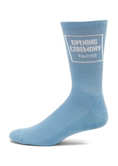 Opening Ceremony Cotton Terry Logo Socks