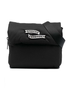 Opening Ceremony Flag logo-patch camera bag