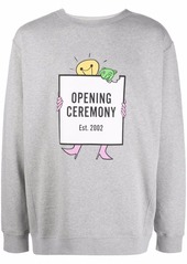 Opening Ceremony lightbulb box-logo print hoodie