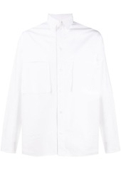 Opening Ceremony logo-embroidered long-sleeved shirt