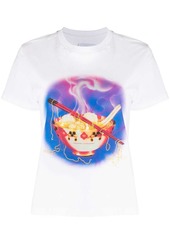Opening Ceremony noodle-print cotton T-shirt