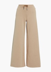 Opening Ceremony - French cotton-terry wide-leg pants - Neutral - XS