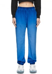 Opening Ceremony Blue Faded Rose Crest Lounge Pants