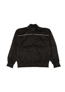 Opening Ceremony Ruffle Smocked Track Jacket - Black