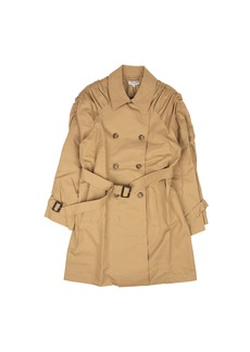 Opening Ceremony Smocked Trenchcoat - Sand