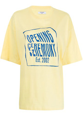 Opening Ceremony warped logo-print short-sleeve T-shirt