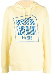 Opening Ceremony logo-print cotton hoodie