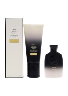 Gold Lust Repair and Restore Shampoo and Conditioner Kit by Oribe for Unisex - 2 Pc Kit 2.5oz Shampoo, 6.8oz Conditioner