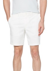 Original Penguin Stretch Cotton Twill Shorts in Bright White at Nordstrom