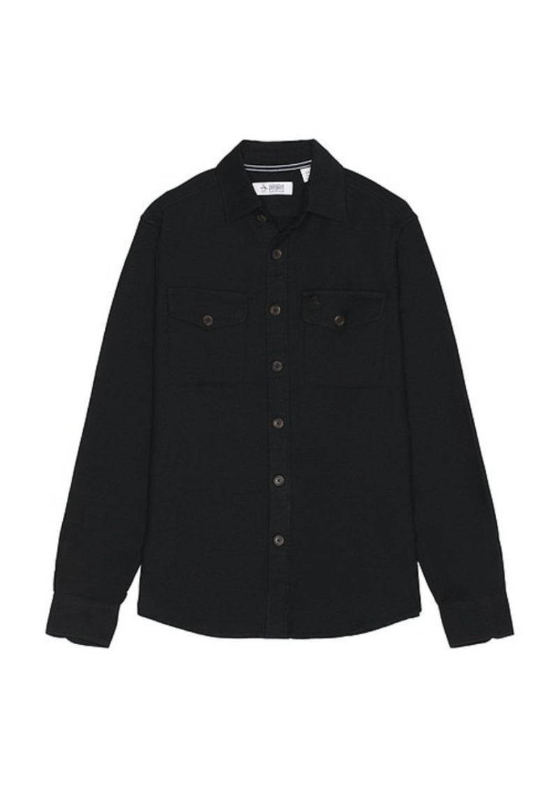 Original Penguin Double Cloth Loopback Shirt