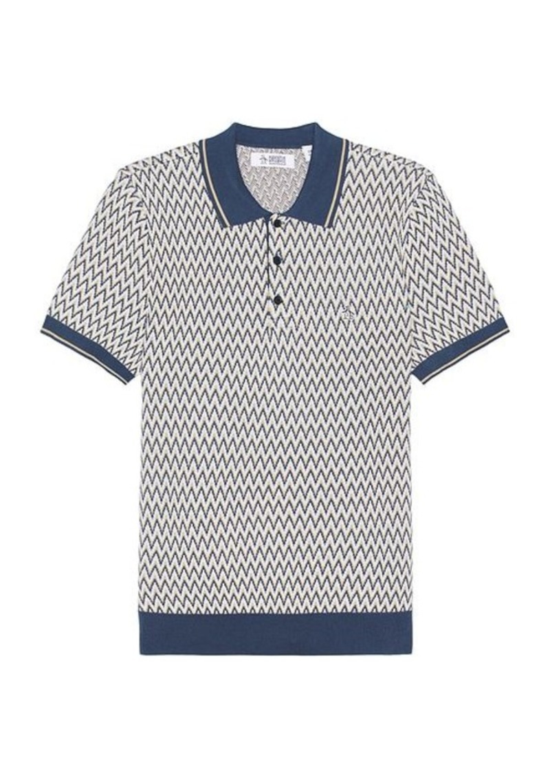 Original Penguin Jacquard Sweater Polo